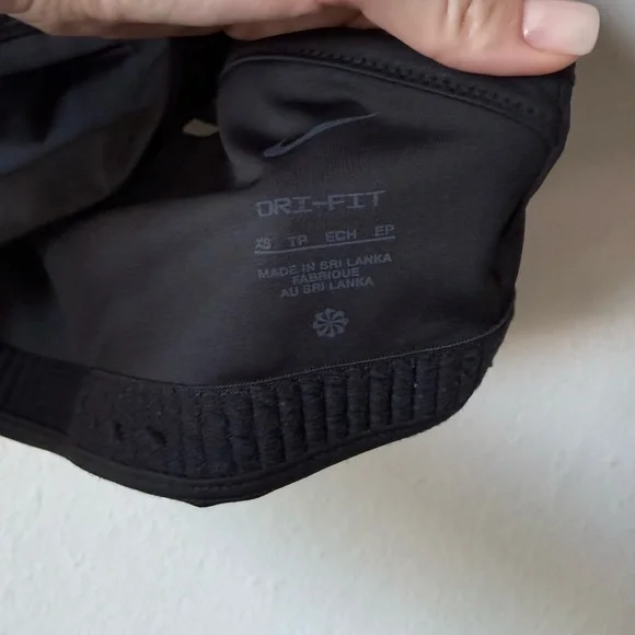 Nike Megan Thee Stallion Cut Out Sports Black Bra Size XS - Picture 8 of 10